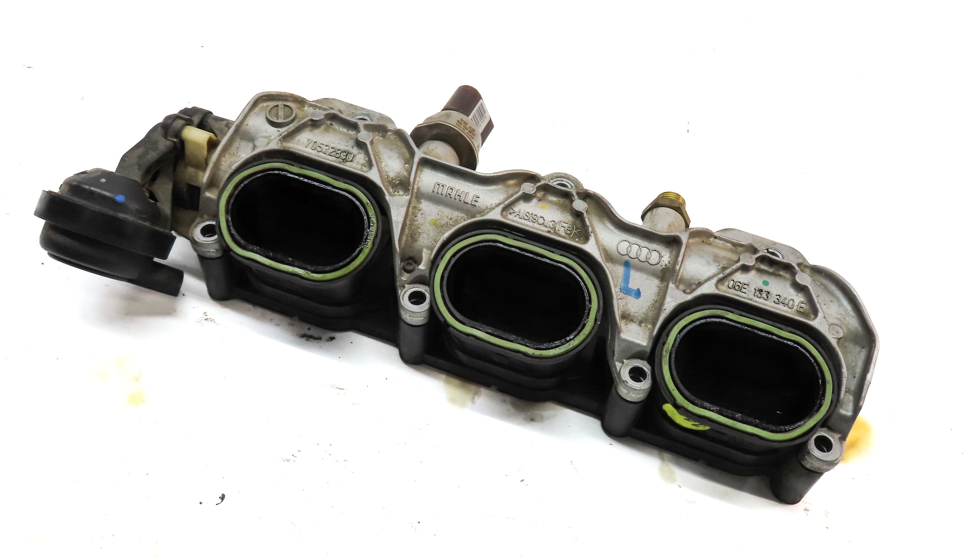 12-17 AUDI A6 A7 Q5 S5 SQ5 3.0L SUPERCHARGED LEFT INTAKE MANIFOLD DIFFUSER RAIL — exact item pictured